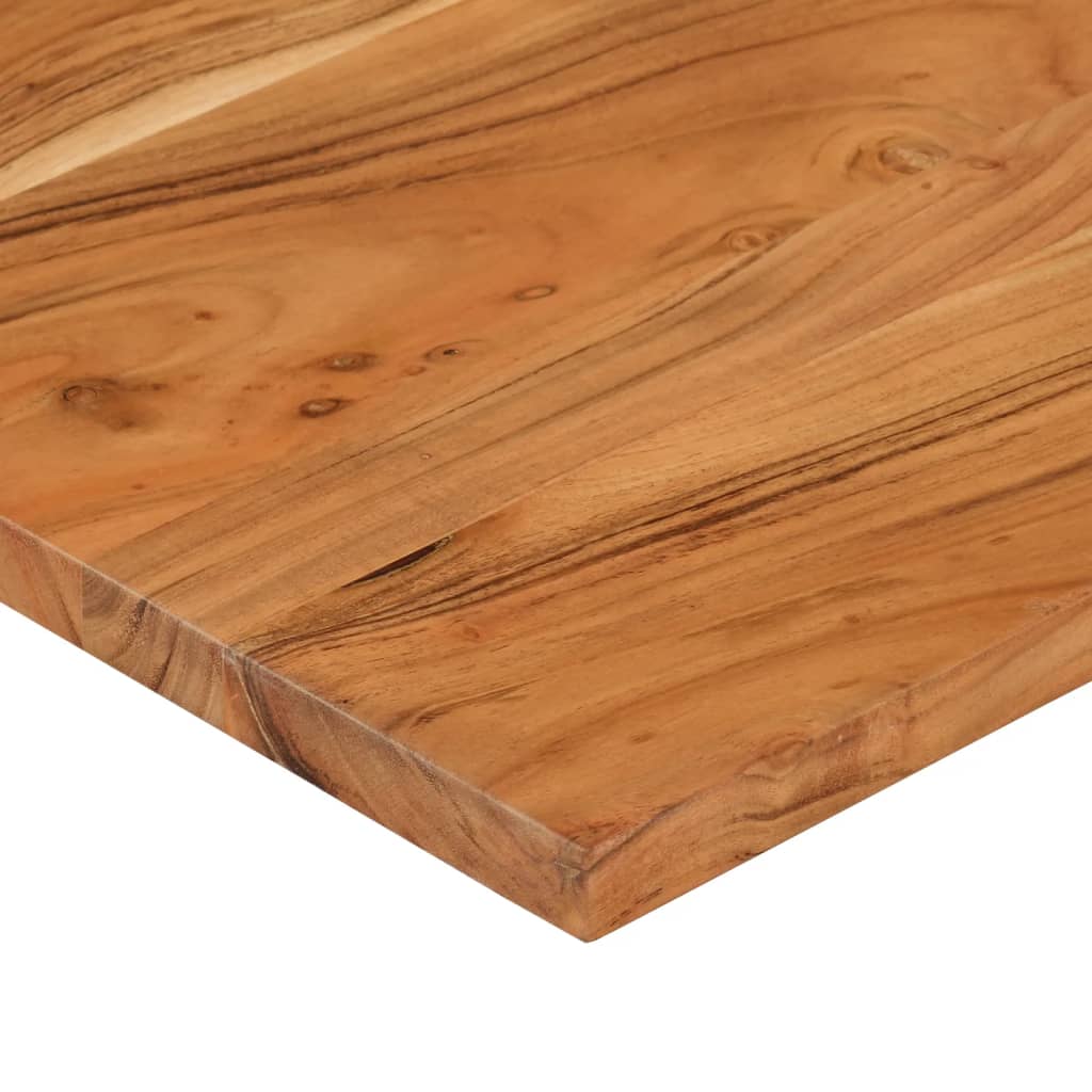 Schreibtischplatte 110x80x2,5 cm Rechteckig Massivholz Akazie